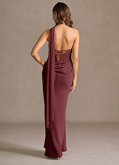 Vestido Vino Largo Leonore image2