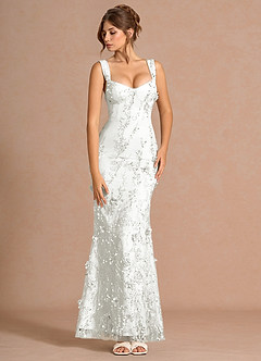 Girella White Maxi Dress image3