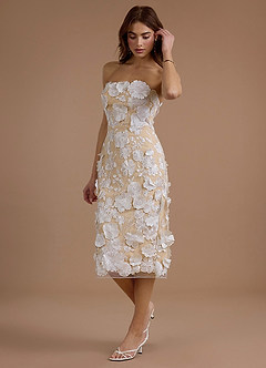 Della White Midi Dress image5