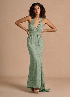 Briony Pistachio Maxi Dress image4