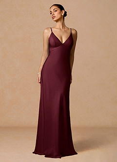 Primrose Wine Maxi Dress image5