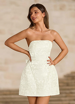 Hadleigh Cream Mini Dress image5