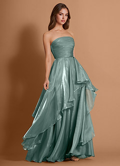 Robe Longue Vert Clair Celindra image3