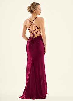 Twinkle Borgoña Vestido de fiesta de sirena image1