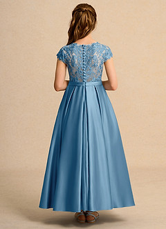 Azazie Bunny Junior Formal Flower Girl Klänningar Klä Balklänning i Spets image2