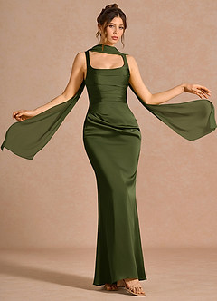 Hadiya Olive Maxi Dress image4