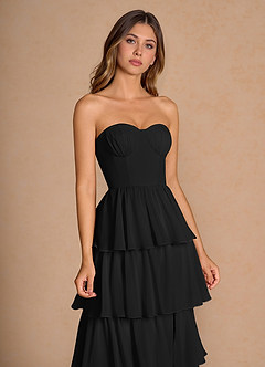 Vestido Negro Largo Kalista image6