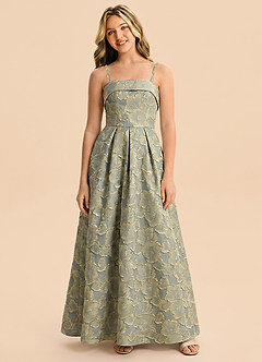 front Azazie Florentine Junior Formal Dress