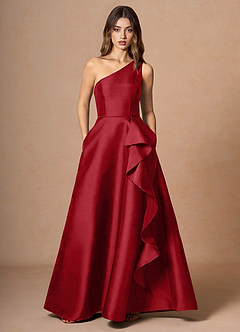 Adrianna Merlot Maxi Dress image5