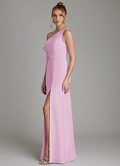 Azazie Aylin Suknie dla druhen Osłona Zza ramienia Szyfon Do ziemi Sukienka image5