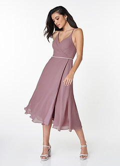 Arcadia Rouge Pink Sleeveless Midi Dress image3