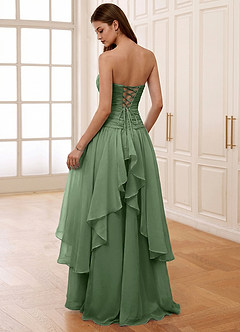 Ocavivien Sage Tulle Prom Dress image2