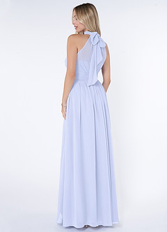 Azazie Iman Bridesmaid Dresses A-Line A-Line Ruched Chiffon Floor-Length Dress image5