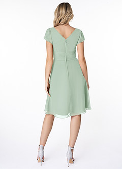 Azazie Luna Modest Bridesmaid Dresses Final Sale  image2