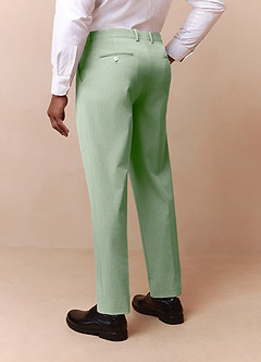 front James Dusty Sage Structured Stretch Dress Pants