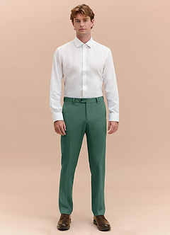 front James Eucalyptus Structured Stretch Dress Pants
