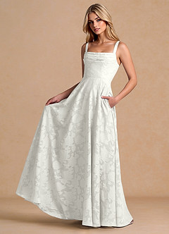 Kinneret White Maxi Dress image3