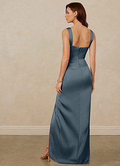 Christian Siriano Bridal for Azazie 1017 Brautjungfernkleider Etui Herzausschnitt Stretch-Satin Kleid Zwielichtviolett image5