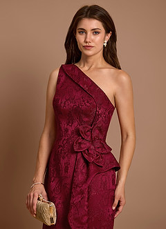 Vestido Frambuesa Oscura Midi Gabriella image6