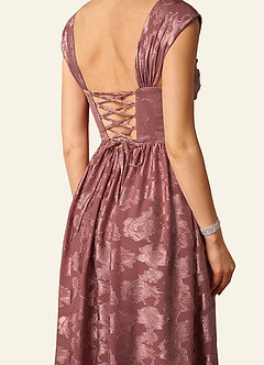 Briar Roses Millésime Robe de bal longue plissée image8