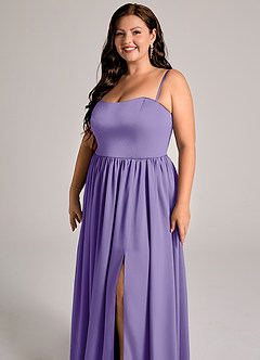 Azazie Calianna Bridesmaid Dresses Tahiti A-Line Off the Shoulder Stretch Satin Convertible Dress image11
