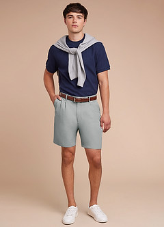 front Miles Pantalones cortos de seersucker