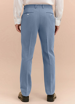 front William Azul Polvoriento Pantalones de vestir