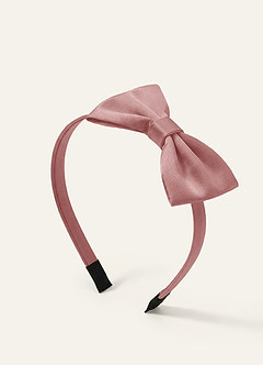 front Girls Satin Headband