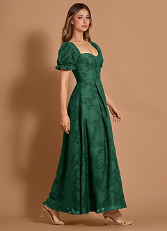 Vestido Verde Esmeralda Largo Lanthe image6