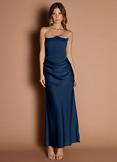 Debby Navy Midi Dress image2