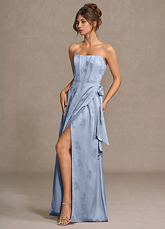 Nebula Powder Blue Maxi Dress image4