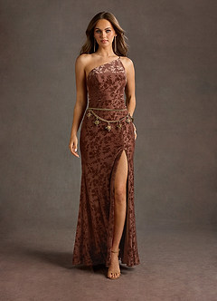 Alessia Rosewood Maxi Dress image1