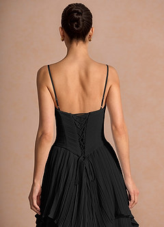 Kerensa Black Midi Dress image7