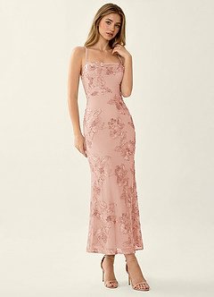 Octavenlly English Rose Lace Mesh Wedding Guest image4