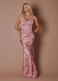 Vestido Rosa Palo De Rosa Maxi Alicia image5