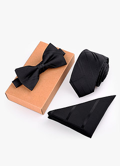 front Conjunto de corbata estampada