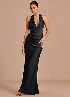 Vestido Negro Largo Lavenia image3