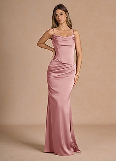 Robe Longue Rose Clair Sorrel image4