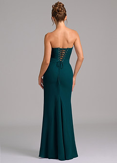 Azazie Sorrel Suknie dla druhen Syrena Gorset Szyfon Do ziemi Sukienka image2