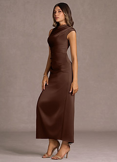 Vestido Moca Coco Largo Wynnora image5