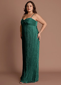 Vestido Verde Esmeralda Largo Nephele image9