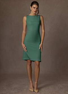 front Kennedy Eucalipto Abito elasticizzato strutturato