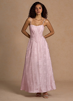 Maxi jurk Clementine Zacht Roze image6