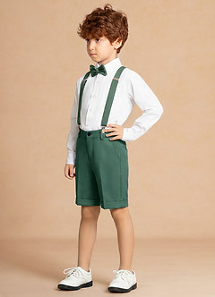 front Finn Eucalyptus Boy 4-Piece Shorts Suit