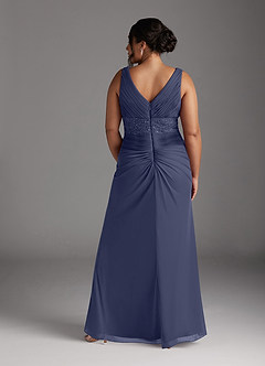 Azazie Winona Mother of the Bride Dresses Stormy Mermaid Sequins Mesh Dress image10