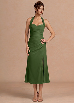 Destiny Olive Midi Dress image4