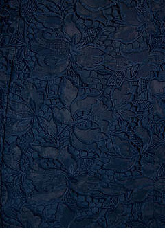 Midi jurk Aurora Marineblauw image5