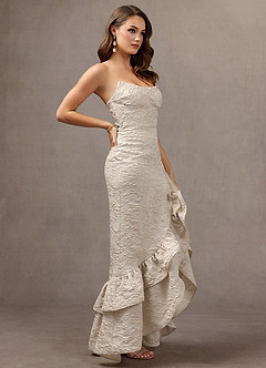 Vestido Brillo De Vainilla Maxi Dera image3