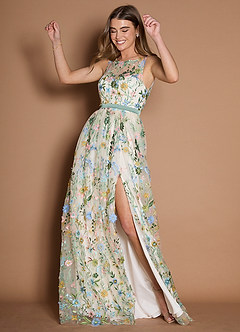 Ione Blush Pink Multi Maxi Dress image2