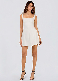 Abito Corto Bianca Georgia image1